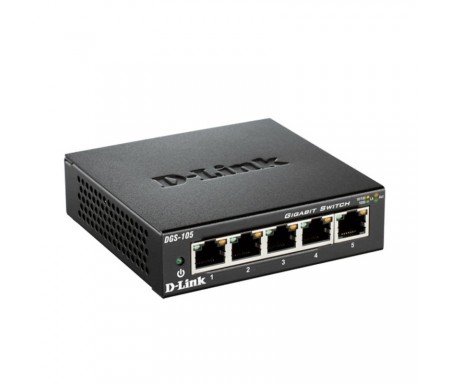 Switch D-LINK - 5 ports 10/100/1000 Mbps