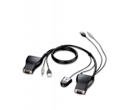 Commutateur KVM USB D-Link 2 ports avec prise en charge audio