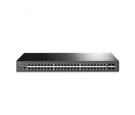 TP-LINK SWITCH ADMINISTRABLE JETSTREAM 48 PORTS GIGABIT L2 AVEC 4 SLOTS SFP