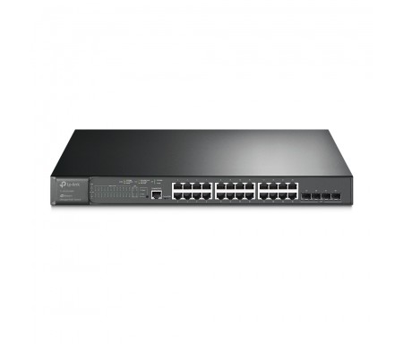 TP-LINK Switch ADMINISTRABLE 24 PORTS GIGABIT POE AVEC 4 EMPLACEMENTS SFP