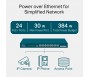 TP-LINK Switch ADMINISTRABLE 24 PORTS GIGABIT POE AVEC 4 EMPLACEMENTS SFP