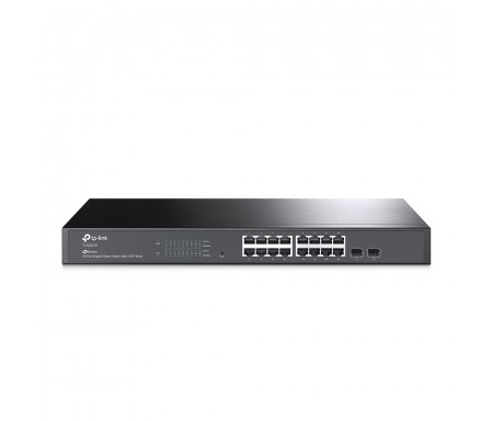 TP-LINK SWITCH 16 PORTS 10/100/1000 AVEC 2 PORTS SFP NIVEAU 2