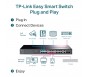 TP-LINK SWITCH 24 PORTS POE+250W+2 PORTS GIGA ET 2 SFP SLOTS