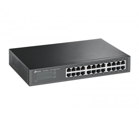 TP-LINK SWITCH SMART 24 PORTS 10/100/1000 Mbps RACKABLE