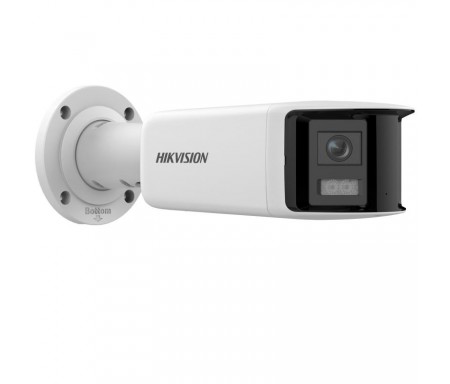 HIKVISION Smart Hybrid Light Bullet 4 MP Panoramic ColorVu •High quality imaging with 4 MP resolu