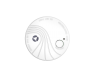 HIKVISION Alarme Sans Fil Detecteur De Fumee Sans Fil High Quality Chamber With Photoe DS-PDSMK-S-W