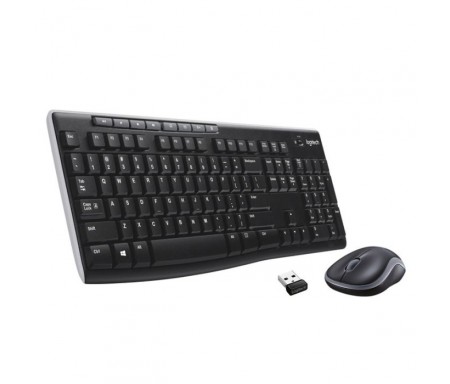ENSEMBLE CLAVIER ET SOURIS LOGITECH MK270 - NOIR