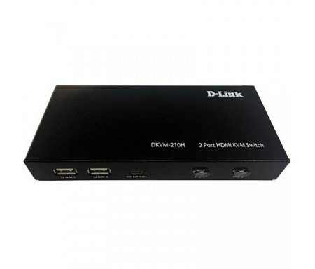 COMMUTATEUR KVM D-LINK HDMI & USB DKVM-210H