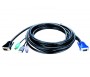 Câble KVM PS2 pour commutateurs KVM-440/450, 5 m