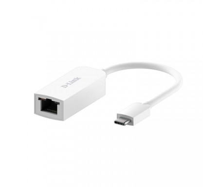ADAPTATEUR D-LINK USB-C VERS ETHERNET 2.5G BLANC (DUB-E250)