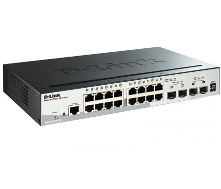 16 Port 10/100/1000Mbps Gigabit Smart Pro Switch With 2 Sfp Port + 2 X 10G Sfp+