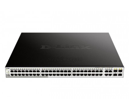48 Port 10/100/1000Baset Poe + 4 Combo 1000Baset/Sfp Ports Web Smart Switch 370