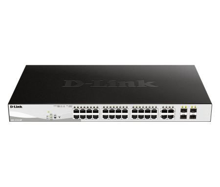24 Port 10/100/1000Base Twith 4 Sfp Port Smart Switch