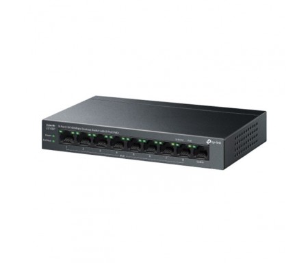 Tp Link Switch 9 Ports 10/100 Mbps With 8 Ports Poe+