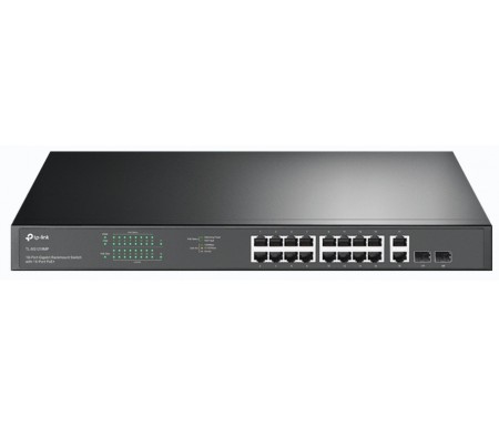 Tp Link Switch Tp Link 18 Ports Gigabit Rackmount Switch With 16 Ports Poe+