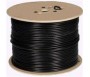 Cable Coaxiale Tv/Satpe Noir