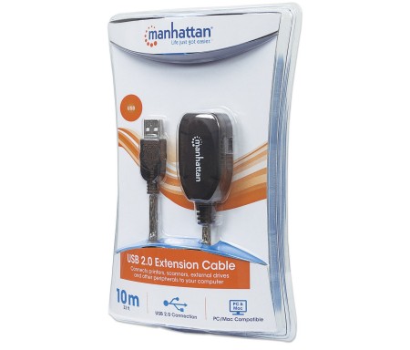 Manhattan Rallonge Usb 10M Blister