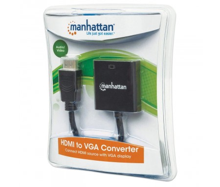 Convertisseur Hdmi En Vga Noir