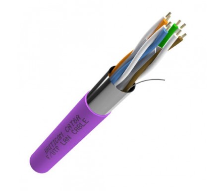 Briticom Cable Ftp C6A Lshz Lan Cuivre 23 Awg