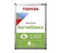 Toshiba Disque Dur Surveillance Hard Drive S300 4Tb 5400 Rp