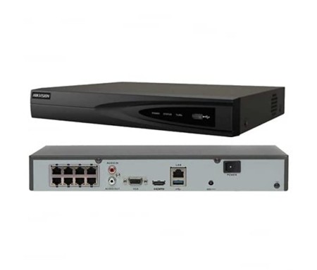 Hikvision Nvr 8 Entrees 8Poe
