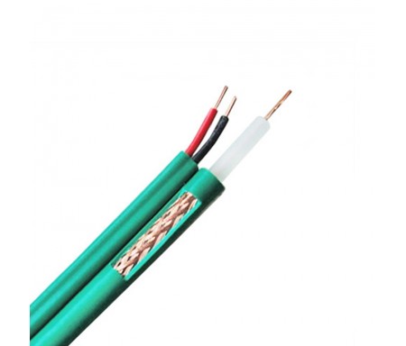 Cable Coaxiale Avec Alimentation