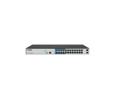D Link 24 Port Giga250M Poe + Smart 2 Sfp 250W