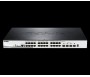 D Link 24 Ports 10/100/1000Base T Poe370W 4 X 10G Sfp