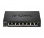 8 Port 10/100/1000Base T Unmanaged Metal Desktop Gigabit Switch (Eu Plug)