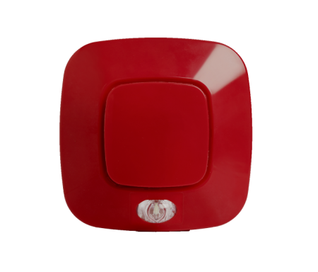 INIM Sirene Incendie Adressable Rouge Plus Flash 26 Tones 18 30Vdc 101Db Ip65