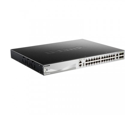 D Link 24 10 100 1000Base T Poe Ports Plus 2 10G Base T Plus 4 10G SfpPlus Ports Lite L3 DGS-3130-30PS