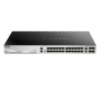 D Link 20 Ports 10 100 1000Base T Ports Plus 4 Combo 10 100 1000Base T Sfp Ports Plus 4 1 DGS-3630-28TC/ESI