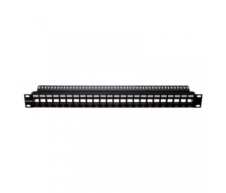 D Link Panneau De Brassage Vide A Equiper Utp Cat 5 Et 6 NPP-AL1BLK241