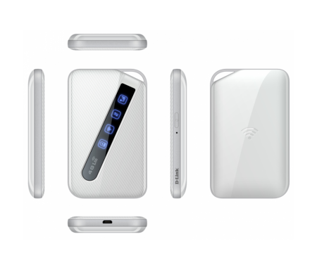 D Link Lte 4G Hspa 3000Mah Battery Router With Support Lte Band DWR-930M/A2