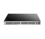 D Link 48 10 100 1000Base T Poe Ports Plus 2 10G Base T Plus 4 10G SfpPlus Ports Lite L3 DGS-3130-54PS