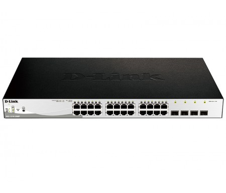 D Link 24 Port 10 100 1000Baset Poe Plus 4 Combo 1000Baset Sfp Ports Web Smart Switch 37 DGS-1210-28MP
