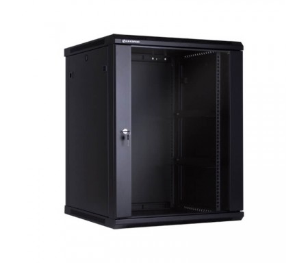 D Link 15U 600*600Mm Wall Mount Rack With Glass Door NWR-15U-6060-BL-GL