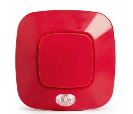 INIM Sirene Incendie Adressable Rouge 26 Tones 18 30Vdc 101Db Ip65 ES2011RE