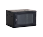 D Link 9U 600*450Mm Wall Mount Rack With Glass Door NWR-9U-6045-BL-GL
