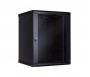 D Link 12U 600*600Mm Wall Mount Rack With Glass Door NWR-12U-6060-BL-GL