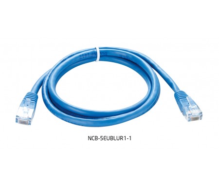 D Link Patch Cable Rj45 Cat 5E Utp 1 M Bleu NCB-5EUBLUR1-1