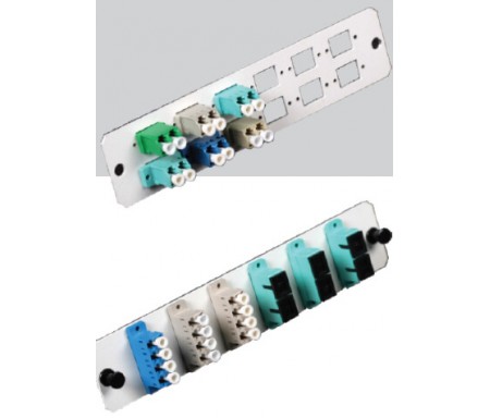 D Link Panneau A Equiper Pour Traversee Duplex Lc 6 Ports NPL-FXXSC-06