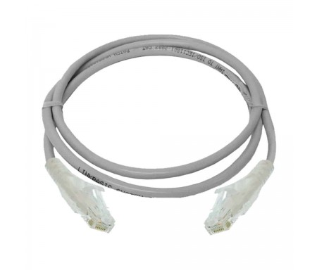 D Link Patch Cable Rj45 Cat 6 Utp 3 M Gris Lszh NCB-C6UGRYR1-3-LS
