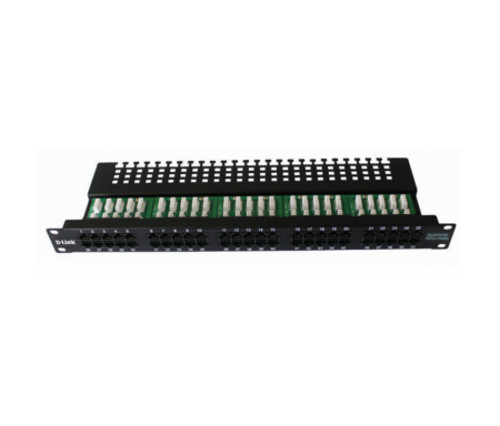 D Link 50 Ports Voice Ptch Panel NPP-5V1BLK501