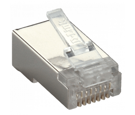 D Link Connecteur Rj45 Cat6A Shielded Ftp Plug With Engraved D Link NPG-6A2MET502-50