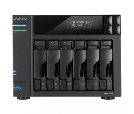 ASUSTOR SERVEUR DE STOCKAGE LOCKERSTOR 6 GEN 2 AS6706T