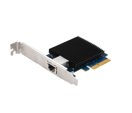 ASUSTOR AS-T10G2, 10G PCI-E Carte réseau (pour AS6704T/AS6706T / AS71XXR,AS65XXR, PC, SERVER)