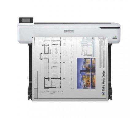 EPSON Sc-T5100 36"A0 Connectivite: Usb 3.0 Rj45 Wi-Fi Wi-Fi Direct C11Cf12301A0