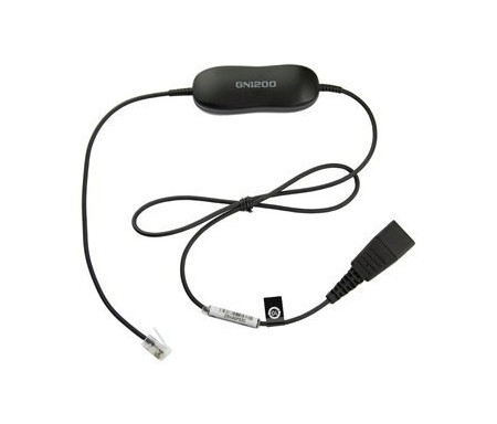 JABRA Cordon Gn 1200 Cordon Qd To Rj9 0.5M 88001-99