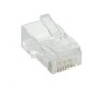 D Link Connecteur Rj45 Cat6 Utp Modular Plugs Transparent Colour NPG-C61TRA501-100